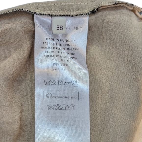 STELLA McCartney Black Lace Cuffed Culottes Pants (EU 38 / US 4) - Picture 7 of 8